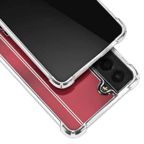 NBA Chicago Bulls Jersey Galaxy S21 FE Clear Case